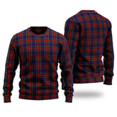 Clark (Lion) Red Tartan Sweater